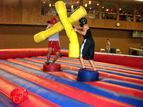 Photo courtesy Project GraduationModern-day ‘jousting’ is one of the fun competitions at Project Graduation.