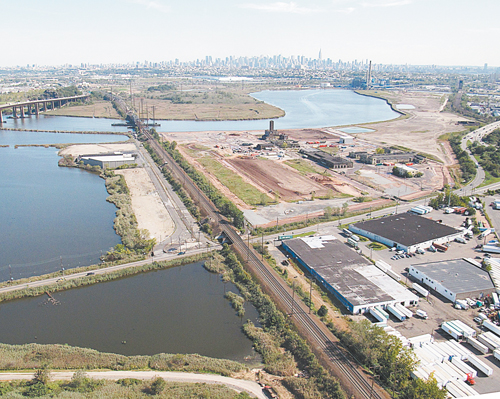 Photo courtesy NJMC An aerial view of Koppers Coke Peninsula.