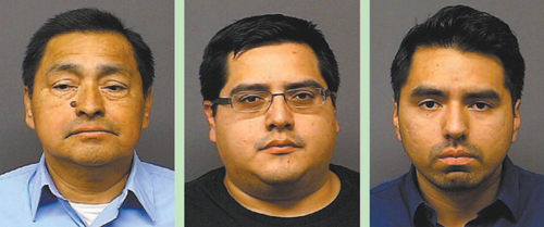 Photos courtesy of BCPO From l.: Adan L. Cueva, Adan R. Cueva and Angel Cueva-Castro