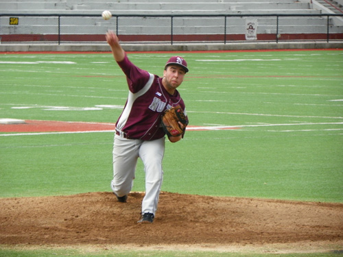 Photo by Jim Hague Nutley looks to be a competitive force in baseball once again this season, as long as senior pitcher Joe Feraco continues to throw strikes.