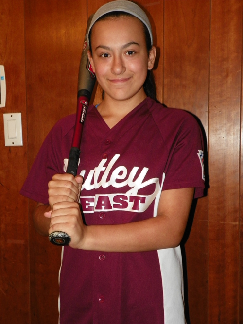 Photo by Jim Hague Natalia Buscanan of Nutley East Little League was the lone girl to compete in the New Jersey Little League state championships in Wallington last weekend