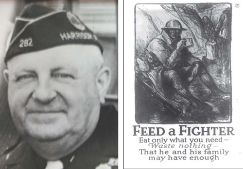 Is former Post Commander George ‘Holschuh’ haunting American Legion building? Will 1918 poster produce a reaction from the World War I veteran?