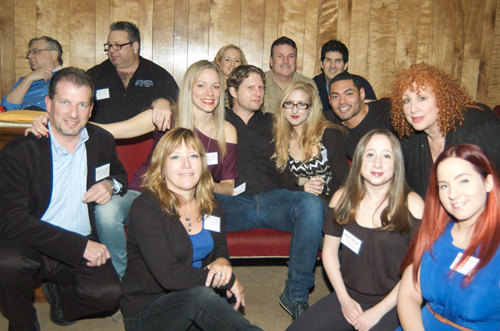 Photo courtesy”Absent Witness” production company Cast and crew of “Absent Witness,” including Executive Producer Pamela Kramer (far r.).