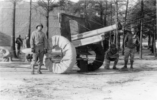 Scene from ‘The Ghost Army,’ a PBS World War II documentary featuring a Kearny resident, John Jarvie