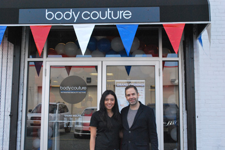 Photos by Anthony Machcinski;
Owner Jack Blanco and Store Manager
Valery Vargas at Body Couture.