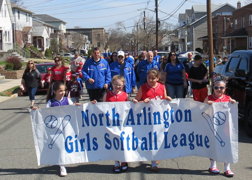 Photo courtesy Borough of North Arlington North Arlington Girls’ Softball League kicks off its season with a parade Saturday ... and some unexpected political flap.
