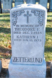 A Bayonne man helped solve the mystery of the missing headstone for Kearny’s Theodore Zetterlund.
