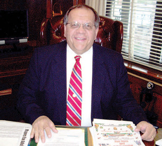 Harrison Mayor Raymond McDonough died on the job at age 65 on Feb. 12.